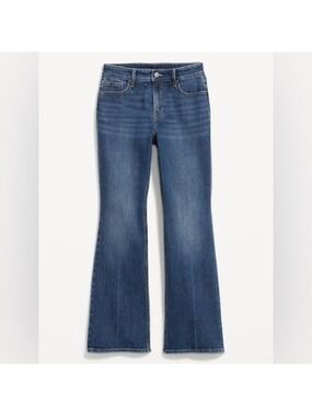 Old Navy Flare Jeans Size 10 Dark Wash